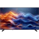 Vestel 65UV9750 Ultra HD 4K LED televizyon, ince siyah çerçeveli ve renkli dalga ekranıyla kapalı ekran görünümü