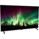 Sunny SN49FIL27 Full HD FHD TV, siyah ekranında kuzey ışıkları ve ağaç silüetleri görüntüleniyor