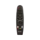 Axen AX55QUPRL-W02M Ultra HD 4K TV için siyah renkli uzaktan kumanda