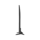LG 55UH615V Ultra HD 4K LED televizyon, siyah zemin üzerinde ince ayaklı görünüm, genel renk