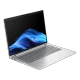 HP ProBook 4 G1a 14 AI D36KHET gümüş iş laptopu, mavi dalga ekranlı açık kasa görüntüsü