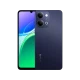 Vivo Y11d siyah akıllı telefon, önden ekran ve arkadan çift kameralı ince tasarımıyla gösteriliyor
