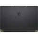 MSI Cyborg 15 A13VF-892XTRK16 oyuncu laptop siyah gövde üzerinde ejderha amblemi bulunan üst kapak görünümü