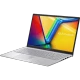 Asus Vivobook 15 X1504ZA-NJ247 gümüş laptop; 16GB RAM, 1TB SSD ve Windows 11 H ekranı açık görünüyor
