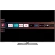 Vestel 55UD9281 Ultra HD 4K LED televizyon, siyah ekranında Netflix ve diğer uygulama menüsü açık