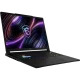 MSI Raider A16 HX B8WI-008TR siyah oyuncu laptop, RGB klavyeli açılmış ekran görüntüsü