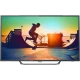 Philips 65PUS6262 Ultra HD 4K LED televizyon ekranda kaykay sahnesi, genel renkli vitrin görünümü