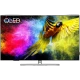 Grundig 65 GHO 9900 Ultra HD 4K OLED televizyon, siyah çerçeveli ve ekranda renkli papağan görüntüsü