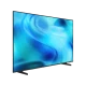 Samsung 85U8000H Ultra HD 4K LED televizyon; siyah çerçeveli ekranda mavi soyut arka plan görünüyor
