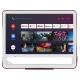 Vestel 24HA9520RB HD Ready LED televizyonun beyaz çerçeveli ekranında Android TV uygulamaları görülüyor