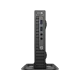 HP 260 G2 3EC40ES masaüstü bilgisayar, siyah dikey kasası ve ön panel USB bağlantılarıyla