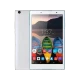 Lenovo Tab TB3-850F beyaz renkli uygun fiyatlı tablet, önden ekranda uygulama arayüzü görünen cihaz.