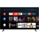 Onvo OV65F900 Ultra HD 4K LED televizyonun siyah çerçeveli ekranında akıllı TV menüsü görüntüleniyor
