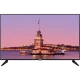 Vestel 43UB9100 Ultra HD 4K LED televizyon, Kız Kulesi manzarası gösteren siyah ekranlı model