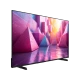 Vestel 55UA9740 Ultra HD 4K LED televizyon, renkli geometrik içerik gösteren ince ekran