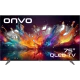 Onvo 75VQ90F3UA Ultra HD 4K LED televizyon, siyah çerçeveli 75 inç QLED ekran