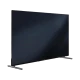 Grundig 75 GKU 750 Ultra HD 4K LED televizyon, siyah ekranlı ve ayaklı tasarım