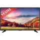 SEG 55SBU700 Ultra HD 4K LED televizyon, siyah çerçeveli ekranında renkli doğa manzarası gösteriyor.