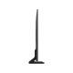 Samsung 50Q67D Ultra HD 4K QLED televizyon, siyah standlı ince ekran tasarımı, genel renkli