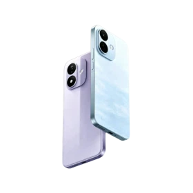 Xiaomi Redmi Note 17 5G mavi akıllı telefon, çift arka kamera modülü ve yan tuşları önden görünümlü.