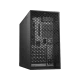 Dell Precision T3630 E-2146G siyah masaüstü bilgisayar kasasının önden görünümü