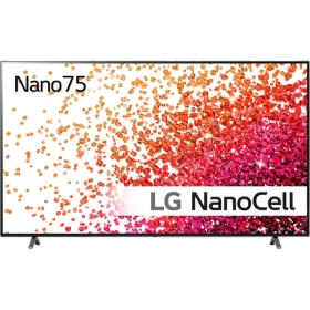 LG 86NANO756PA Ultra HD 4K LED televizyon ekranında NanoCell görseli, genel renk vitrin modeli