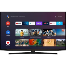 Grundig Paris 49 GFU 8965 B Ultra HD 4K LED televizyon, siyah çerçeveli ve akıllı TV arayüzü açık