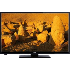 Vestel 40FA3000 Full HD FHD siyah LED televizyon, arkeolojik kaya oluşumlarını gösteren ekranıyla