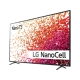 LG 86NANO756PA Ultra HD 4K LED televizyon; NanoCell ekranında renkli parçacıklar ve akışkan görüntü efekti