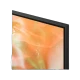 Samsung 65DU7200 Ultra HD 4K LED televizyon, genel renkli ekran görünümü, şık siyah çerçeve