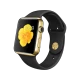Apple Watch Edition 42 mm, 18 ayar sarı altın kasa ve siyah spor kordonlu akıllı saat