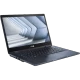 Asus ExpertBook B3 Flip S1 B3402FVA-EC1132 siyah 2’si 1 arada laptop ekranı açık şekilde görünüyor