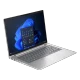 HP EliteBook 6 G1a 14 AI D36SZET gümüş renk iş ve ofis laptopu, açık ekran ve klavye görünümü