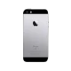 Apple iPhone SE siyah akıllı telefonun arka yüzü, tek kamera ve Apple logosu detaylı görünüm