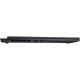 Siyah Acer Nitro 18 AI AN18-61-R9Y9 oyuncu laptop yandan görünüm, bağlantı noktaları ve soğutma ızgarası
