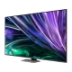 Samsung 55QN85D QLED 55 inç Ultra HD 4K TV, mor-mavi soyut ekran görüntüsüyle açık renk tasarım