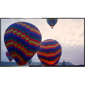 Arçelik A43L 6945 5B Full HD FHD LED televizyon, ekranda renkli sıcak hava balonları ly.