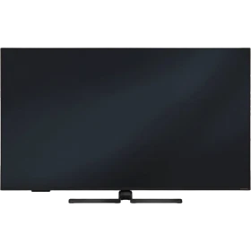 Grundig Monaco 65 GHQ 9550 Ultra HD 4K siyah LED televizyon, önden görünüm