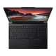 Siyah Lenovo ThinkPad P16S G4 21QV0010TX iş ve ofis laptopu, açık ekran ve tam boy klavye görünümü
