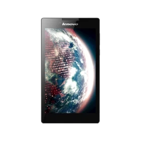 Lenovo Tab 2 A7-30F siyah uygun fiyatlı tablet, ince tasarım ve ekranda dünya teması görüntüsü