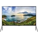 LG 98UB980V Ultra HD 4K LED televizyon, ince çerçeveli ekran ön taraftan deniz manzarası gösterir