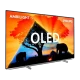 Philips 48OLED759 Ultra HD 4K OLED televizyon, Ambilight aydınlatmalı siyah TV ekranı, genel renk.