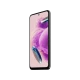 Xiaomi Redmi Note 12S siyah akıllı telefon, delikli ön kamera ve ince çerçeveli ekran tasarımıyla önden görünüm