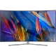 Samsung 55Q7C Ultra HD 4K QLED televizyon, genel renk, ince metal ayaklı vitrin TV ekranı