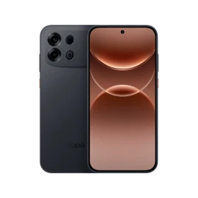 Oppo A7 Pro Max siyah akıllı telefon ön ve arka görünüm, çift kamera modülü detaylarıyla