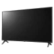 LG 65UM7100PLA LED televizyon, Ultra HD 4K ekran görünümü ve siyah genel tasarım.