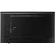 Samsung DB49J Full HD FHD LED televizyonun arkadan görünümü, genel siyah renk tasarımı