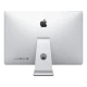 Apple iMac Retina 4K MHK33TU A 21,5 inç masaüstü bilgisayarın gümüş renkli arka görünümü
