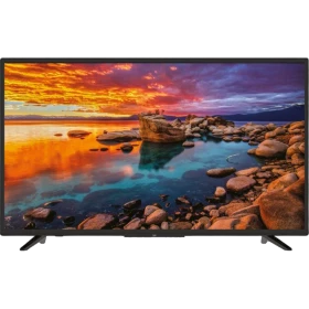 Beko B32L 5741 4B HD Ready HD TV, siyah çerçeveli ekranında gün batımı manzarası