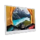 Vestel 32H9520B HD Ready beyaz LED televizyon, doğa manzarası gösteren ekranıyla önden görünüm